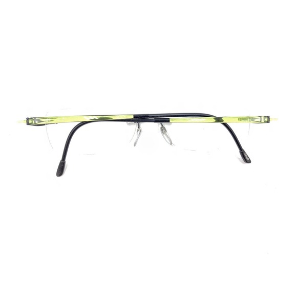 Silhouette 7622 50 6058 Titanium Black Green Rimless Eyeglasses Frames 19 140 - Picture 11 of 13